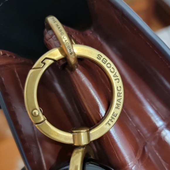 Marc Jacobs Uptown Leather Shoulder + Top Handle Handbag Satchel. Never Used! - Picture 9 of 11